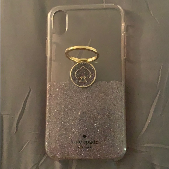Kate Spade case with pop socket iPhone XR - Picture 1 of 9